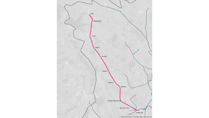 The Kleve-Kempen route
