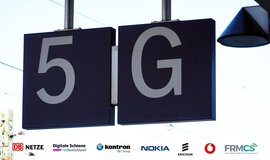 Foto zeigt die Gleisabschnittsanzeige eines Bahnsteigs: Gleis 5G Foto zeigt die Gleisabschnittsanzeige eines Bahnsteigs: Gleis 5G