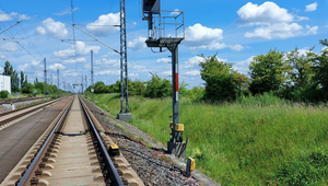 New signal in Landsberg (Copyright: DB InfraGO AG, Digitale Schiene Deutschland / H. Taschowsky)