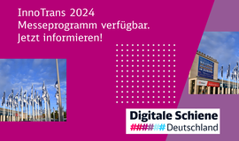 Flyer: innotrans 2024 Messeprogramm verfügbar. Flyer: innotrans 2024 Messeprogramm verfügbar.