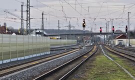 ETCS-Ausrüstung im Bahnhof Biblis (Copyright: DB InfraGO AG)