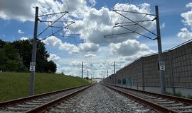 Neubaustrecke 4280 im Korridor Rhine-Alpine (Copyright: DB InfraGO AG / Digitale Schiene Deutschland, Stefan Schröder)