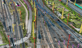 Exemplarischer Plan-Ist-Vergleich in der Softwareumgebung DRVito (Copyright: DB InfraGO AG / Digitale Schiene Deutschland)