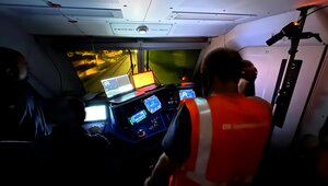 Acceptance run between Gundelfingen and Haltingen (Copyright: DB InfraGO AG, Digitale Schiene Deutschland)