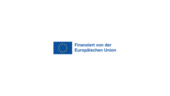 Fahne der Europäischen Union. Daneben steht "Finanziert von der Europäischen Union" Fahne der Europäischen Union. Daneben steht "Finanziert von der Europäischen Union"