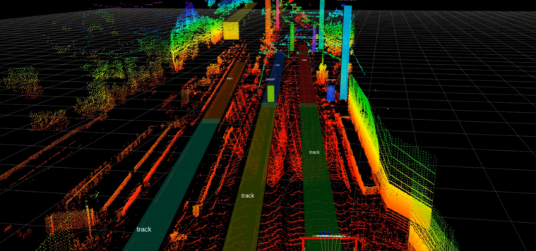 Schematic representation of a station with data from the sensors. Schematic representation of a station with data from the sensors.