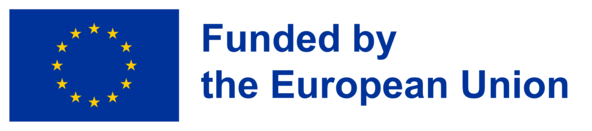 Flag of the European Union. Next to it is written: Funded by the European Union.