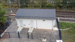 SLP Finnentrop modular building (Copyright: DB InfraGO AG, Digitale Schiene Deutschland)