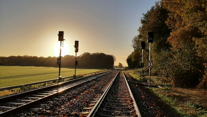 New signals on the line between Kleve and Kempen (Copyright: DB InfraGO AG)