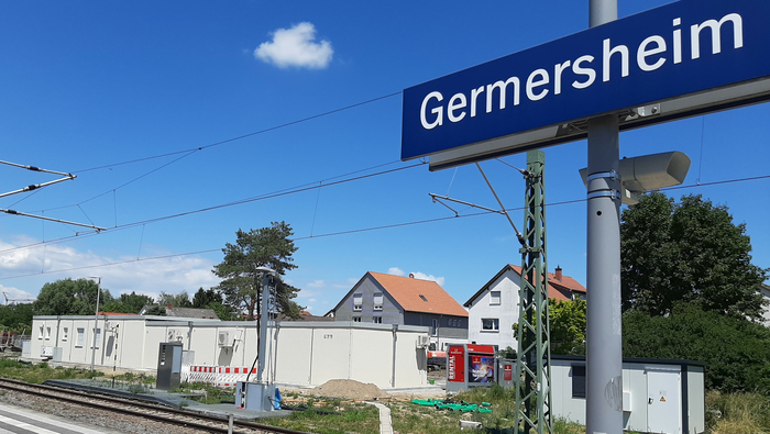 Zentrales ESTW Germersheim (Copyright: DB InfraGO AG)